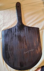 Hand painted Wooden Pizza Paddle Peel – Skull Kitchen