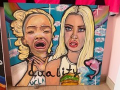 painting of Trisha Paytas