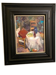 Sally Rosenbaum Still Life Oil Painting, 21st Century – original framed