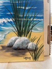 11 x 14 Original Acrylic Painting on Canvas…….“Sunny Afternoon at the Beach“