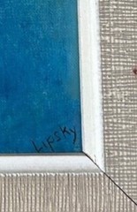 Sara Lipsky, oil on board