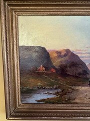 Framed Oil On Canvas – Scottish Landscape by Francis E Jamieson (1895-1950)