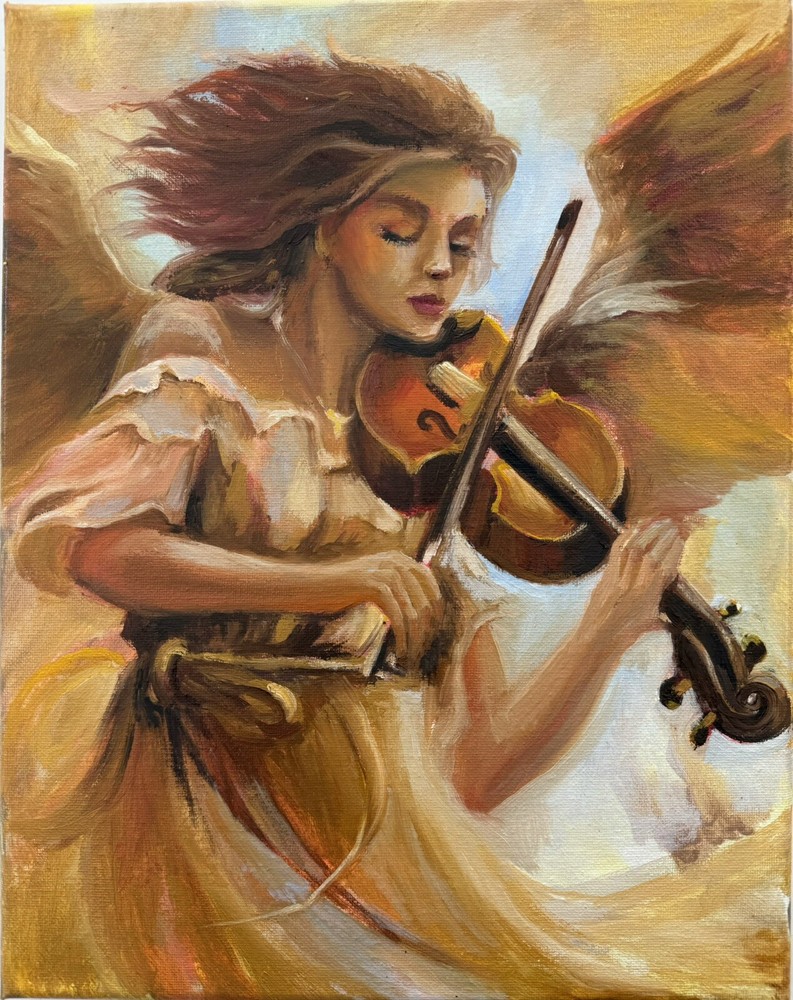 ORIGINAL PAINTING OIL,11×14 inch, Home Gift, Wall Art Decor, Signed Art, Authors
