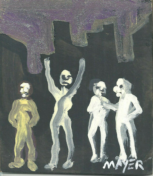 Nighty Night no. 11 by William Mayer new york artist surreal impressionist
