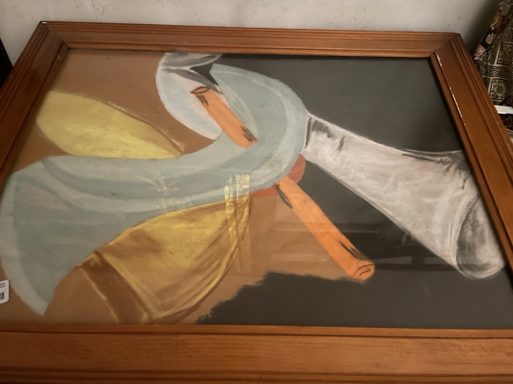 Abstract signed “Bunna” 1948