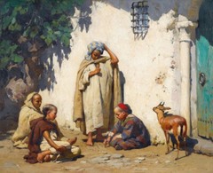 stunning oil painting handpainted on canvas-Young copyist