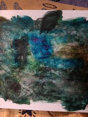 Mixed Media Painting Contemporary Abstract Art Informel Tachisme Zen Signed