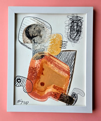Michel Blazquez Original 11×14″ – Mixed Media Cuban-American Artist Hand Signed