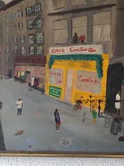 NYC – Spanish Harlem NYC Cityscape – Signed EH 1976
