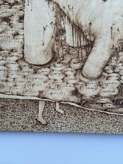 Haijing Chen Drawing Illustration Masterful FINE DETAILED Surrealism Listed 31″