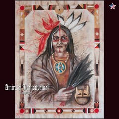 modern contemporary ethnic art painting canvas print indian men portrait shaman