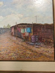 Signed Oil on Board, A. Garcia Lopez-13.5 x 9.5 inches