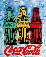 JOZZA „COCA COLA“ 2020 | LARGE ORIGINAL PAINTING ON CANVAS | 60X48″ | GALLART