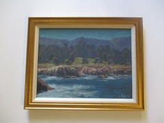 CALIFORNIA REY MATTHEW REYNOLDS AUTHENTIC OIL PAINTING CALIFORNIA LANDSCAPE