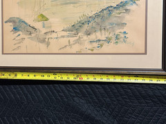 ALFRED BIRDSEY- Bermuda Seascape Original Watercolor Painting Signed