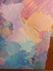 Painting of the famous Ukrainian painter Pavel Guzenko. 27×17 cm. Oil.Canvas.5