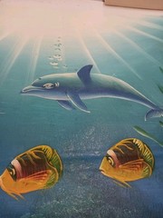 Original oil painting Ocean Scene Signed Not Mounted. 27 X 22