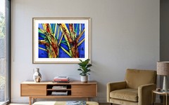 SIMEON GONZALES Original Painting COA / art studio Maryland – USA/LARGE XXL