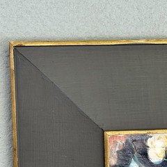 Signed David Landis (1918–1983) Venice Italy Modernist Oil on Board 60s VTG