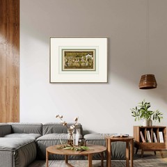 The Great Silk Road Fine Art Print Journey Of Ibn Battuta Interior Decor 11X18