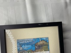 Lot Of 2 Framed Picasso Style Pictures – Signed Meli 04