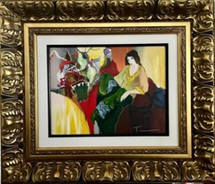 „Serene Afternoon“ by Itzchak Tarkay