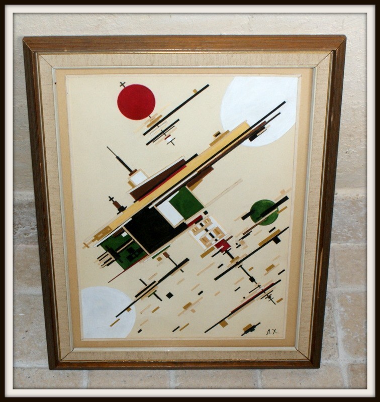 Lazar Khidekel, Suprematist Composition, Relief, UNOVIS, 1921