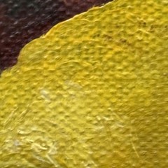 Classic Portrait Oil Painting „Lemon Peel“ Authentic Large Art