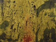 Mark Little original ￼XL￼ Painting 81” X 62”Action Abstract￼, Modern
