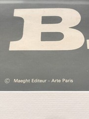 Original Galerie Maeght Francis Bacon Exhibition Poster, Circa 1966