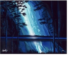 „Forest Light“ by Ashton Howard, Limited Edition Sublimation Aluminum