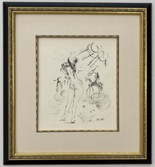 Salvador Dali hand signed ink on Paper 19041989 Style Of Art Amazing Pai G2U