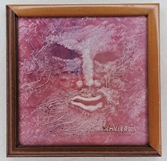 WILLIAM VERDULT | OIL ON MASONITE | „GHOST OF YESTERDAY“ #57 | BACK SIGN/INSCRIB
