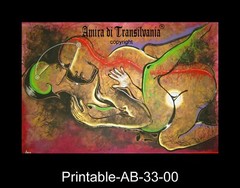 Modern Painting Art Abstract Contemporary Fantasy Love Woman Men Kamasutra Eros