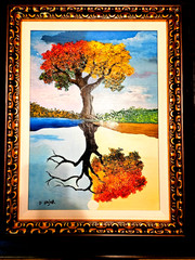 David Najar-It Takes Two limited print hand painted and signed on canvas w/ COA