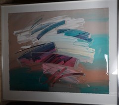 ORIGINAL ACRYLIC PAINTING HOPI LEGEND SERIES #6 SIGNED RICHARD L. CASEY