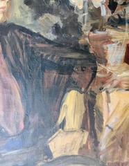 Mogens Vantore (1895-1977): PORTRAIT OF A WOMAN, original oil painting