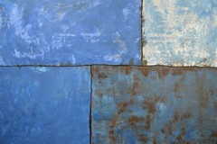 Mark Little Original Giant Canvas Painting 84”X62” (7 Foot) Abstract Modern XL