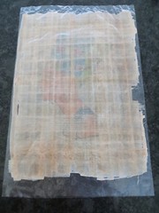 Egyptian Cleopatra, Painting on Parchment – 9 1/2 x 12 1/2 inch