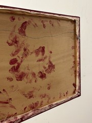 Manuel Hughes, Ribbon Scape, ca. 2007 trompe l’oeil Painting African American