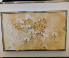 GLORIA ROSENTHAL 2 ORIGINAL OIL PAINTINGs, SIGNED ON FRONT AND REVERSE, FRAMED