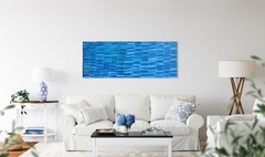 SELINA NUMINA 130 x 57 cm Original Aboriginal Painting. Bush Yam