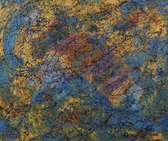 Jackson Pollock style Professional￼ Artist Canvas￼ painting￼ 72”X60”Abstract,6ft