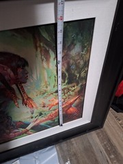 World Of Warcraft Framed Original Art Painting 17/25 World of Warcraft WoWTCG