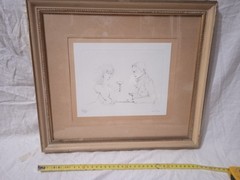 Leonor Fini Original Signed Drypoint Monsieur Venus Surrealist Art