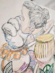 9 inch x 12 inch – Mixed-Media Drawing – NO FRAME by A. Avila