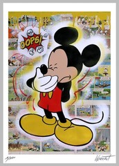 Art Print Graphic Street Art, Pop Art Picture, Hand Signed, Limited, Numbered