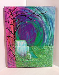 11″x 14″ Original Acrylic Painting on Stretched Canvas