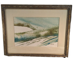 NANCI BLAIR CLOSSON ORIGINAL WATERCOLOR