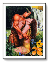 LOVELESS – „THE MAIDEN AND THE NATIVE“ on paper 11 X 14 print reproduction COA